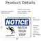Signmission 3.5 in Height, 5 in Width, Vinyl Decal, Rectangle OS-2PACK-NS-D-35-L-18966 - alternate 6